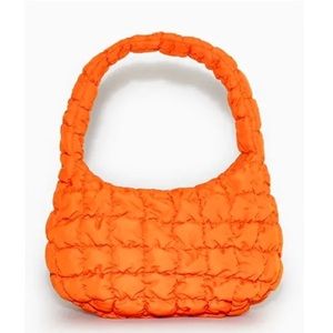 COS Quilted Bag, Mini Quilted Bag, Bright Orange, Brand New with Tag, Limited